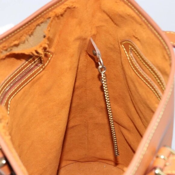 LOUIS VUITTON Epi Bucket GM Shoulder Bag SPO Beige LV Auth 147993 - Picture 12 of 16